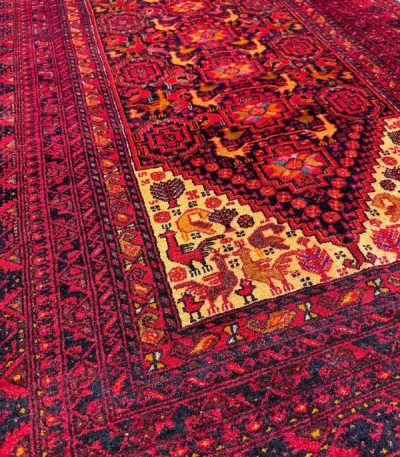 قالیچه بلوچی مشکی