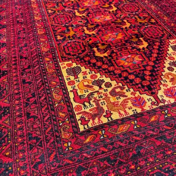 قالیچه بلوچی مشکی