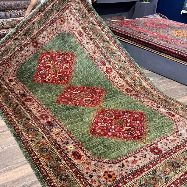 دستریس رنگ سبز نقشه سه ترنج