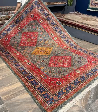 قالی سه ترنج سنتی