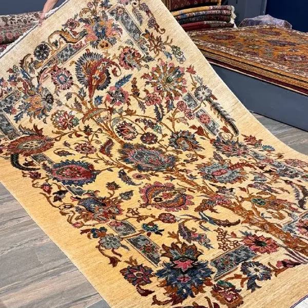 فرش دستباف کرمی