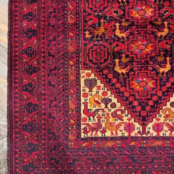قالیچه دستبافت بلوچی مشکی