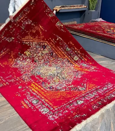 فرش پشم و ابریشم