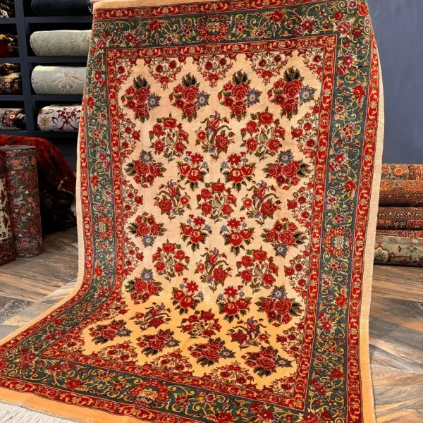 پرده ا گل ابریشم