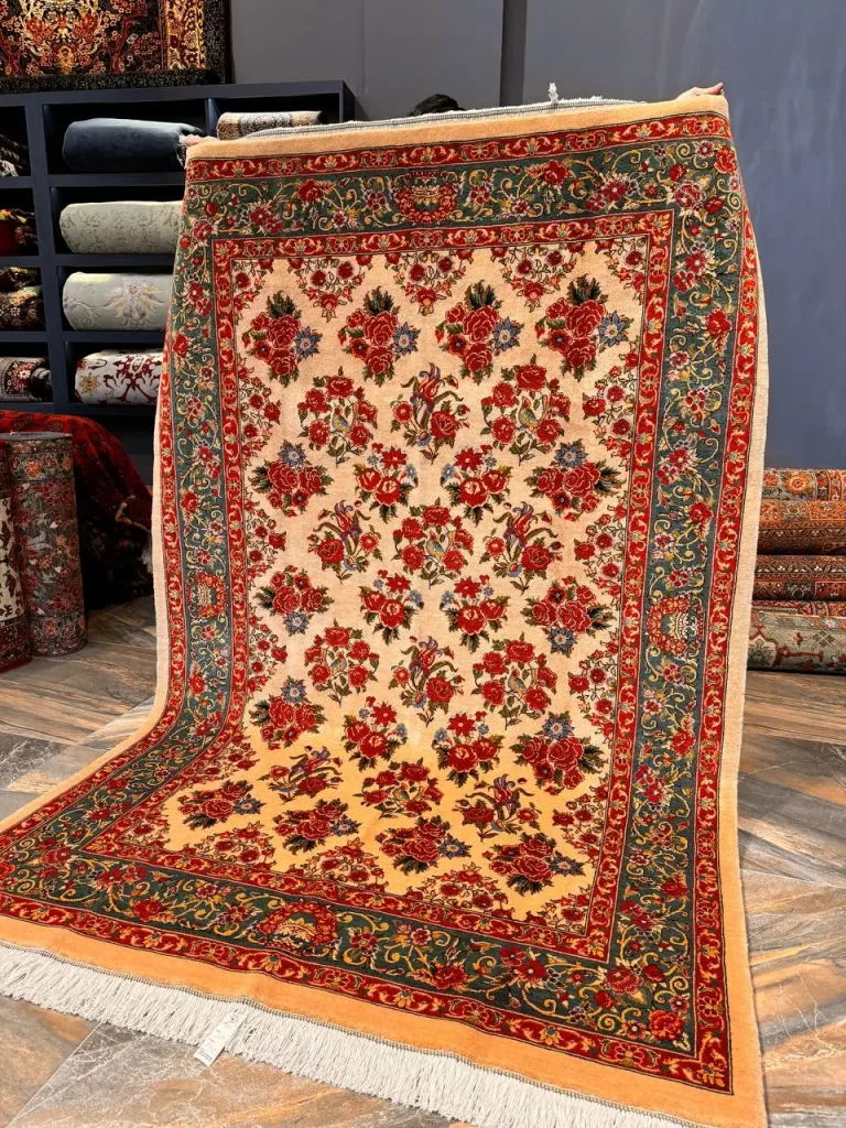 پرده ا گل ابریشم