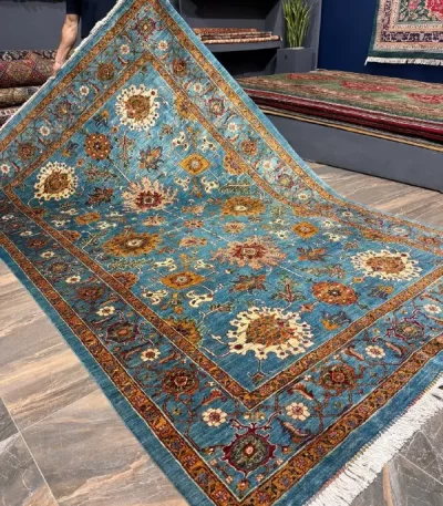 فرش دستریس گل شاه عباسی