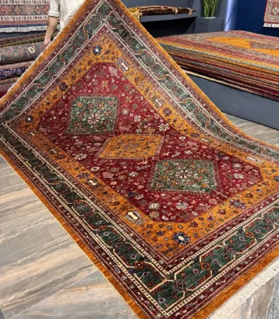 فرش سه ترنج قشقایی