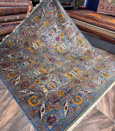 قالی ۷/۵ متری پشم دستریس