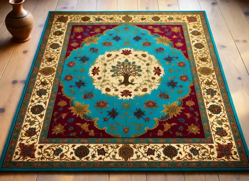 عکس یک نوع فرش دستبافت